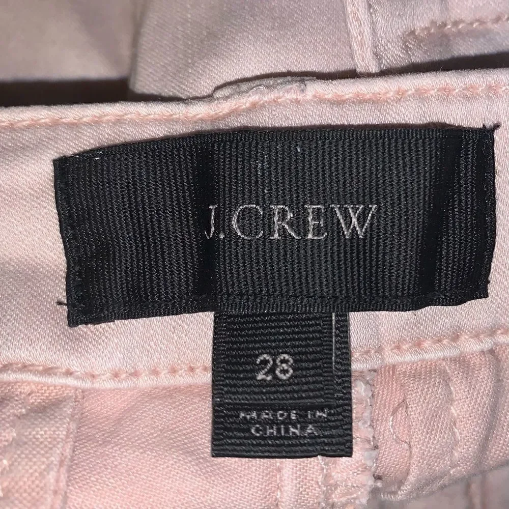 J. Crew Mid-Rise Skinny Pants